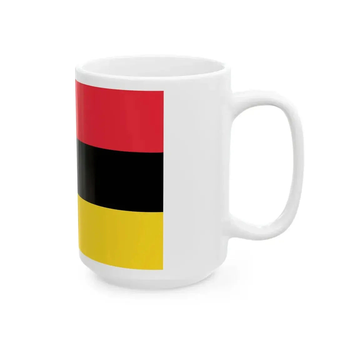 Flag of the Brabantine Revolution (Belgium) White Coffee Mug - Go Mug Yourself