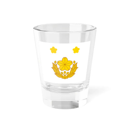 Flag of the Brigade Commander of the Ground Self-Defense Force Japan (Japan) Shot Glass 1.5oz 1.5oz - Go Mug Yourself