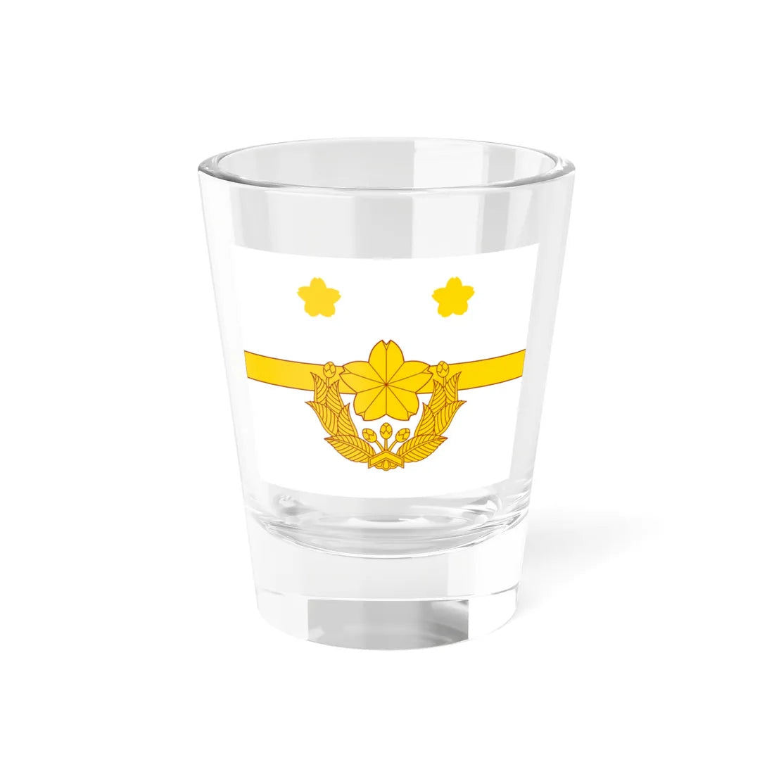 Flag of the Brigadier of the Ground Self-Defense Force Japan (Japan) Shot Glass 1.5oz 1.5oz - Go Mug Yourself