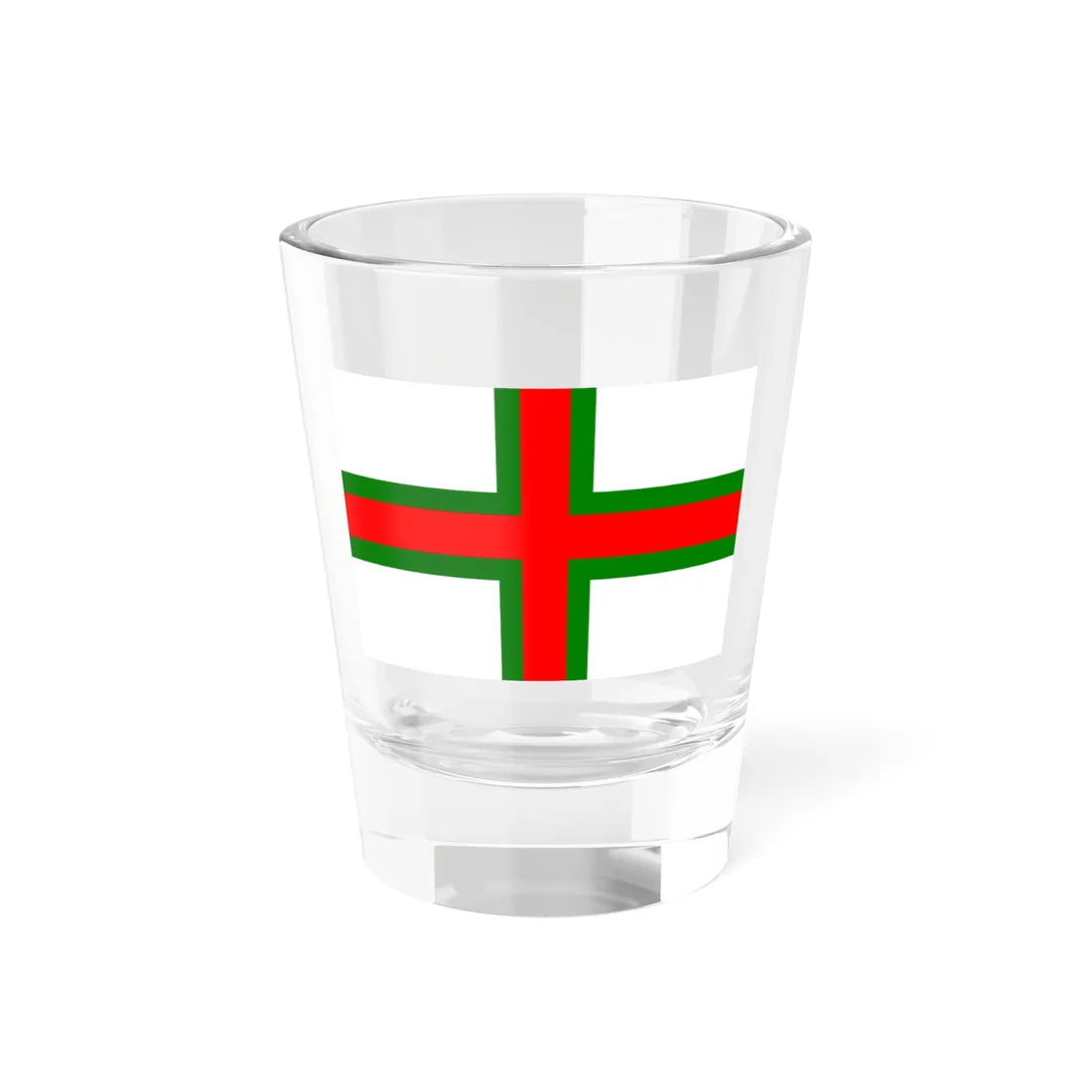 Flag of the British and Irish Steam Packet Company (Ireland) Shot Glass 1.5oz 1.5oz - Go Mug Yourself