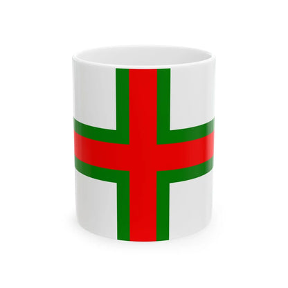 Flag of the British and Irish Steam Packet Company (Ireland) White Coffee Mug 11oz - Go Mug Yourself