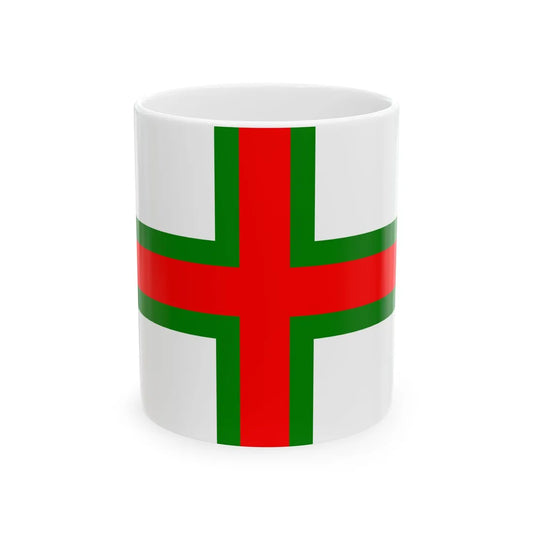 Flag of the British and Irish Steam Packet Company (Ireland) White Coffee Mug 11oz - Go Mug Yourself