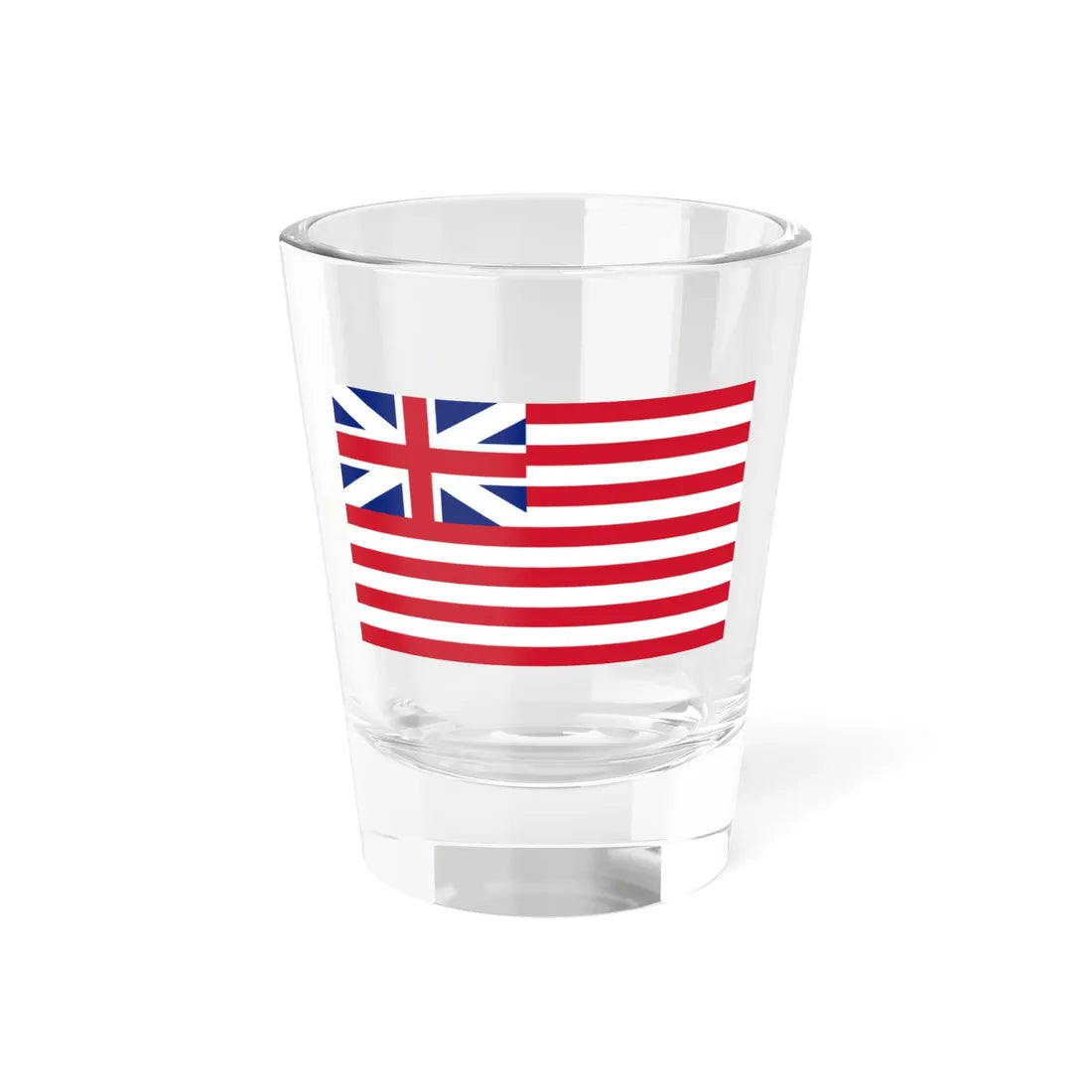 Flag of the British East India Company 1707 (India) Shot Glass 1.5oz 1.5oz - Go Mug Yourself