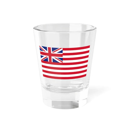 Flag of the British East India Company 1801 (India) Shot Glass 1.5oz 1.5oz - Go Mug Yourself