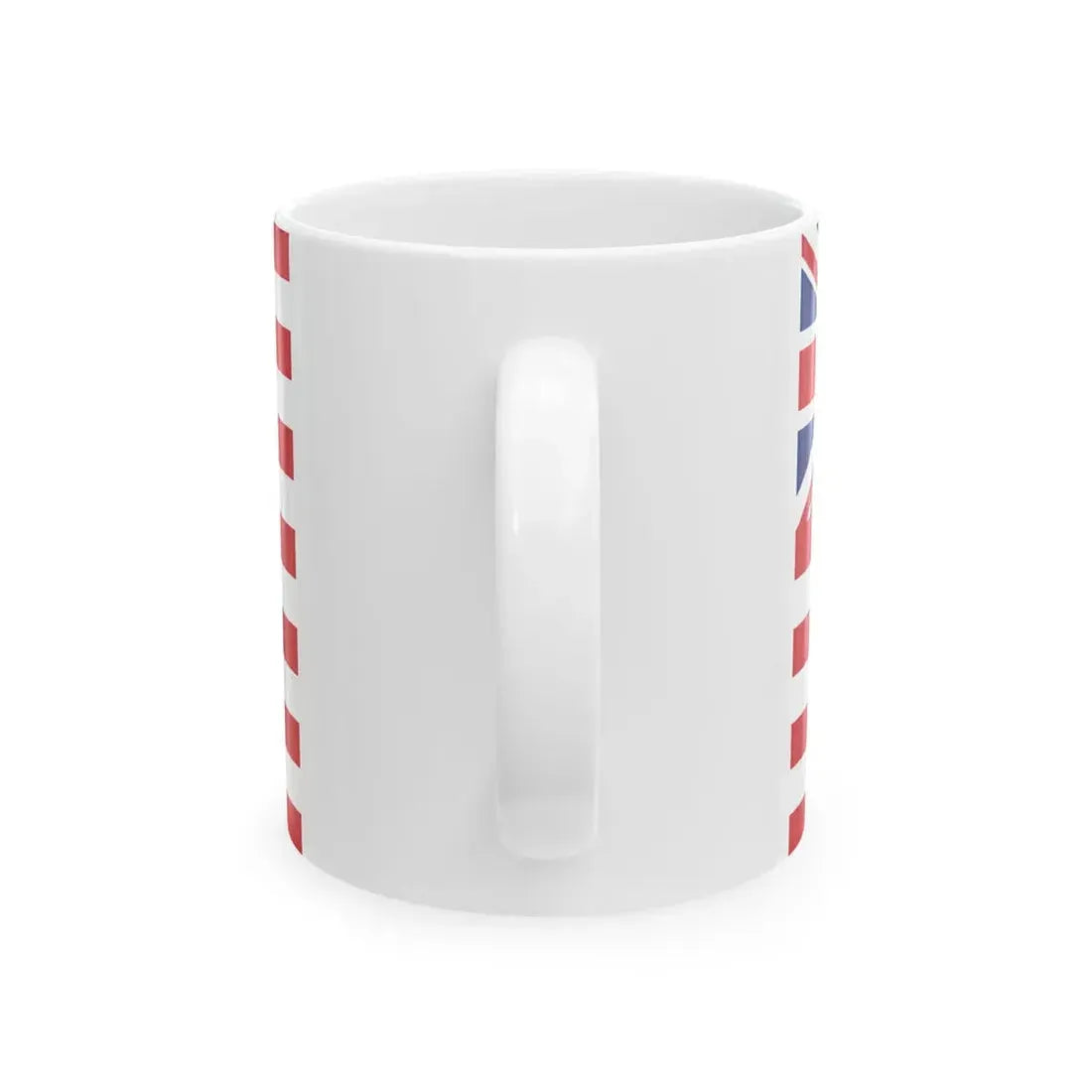 Flag of the British East India Company 1801 (India) White Coffee Mug - Go Mug Yourself