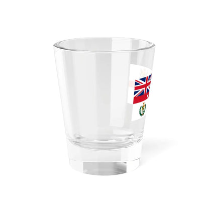 Flag of the British Empire Dangarsleigh War Memorial (United Kingdom) Shot Glass 1.5oz - Go Mug Yourself