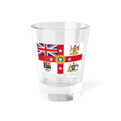 Flag of the British Empire Exhibition (United Kingdom) Shot Glass 1.5oz 1.5oz - Go Mug Yourself