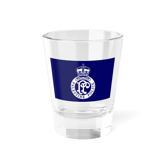 Flag of the British Mandate Police (Israel) Shot Glass 1.5oz 1.5oz - Go Mug Yourself