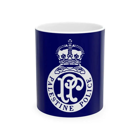 Flag of the British Mandate Police (Israel) White Coffee Mug 11oz - Go Mug Yourself