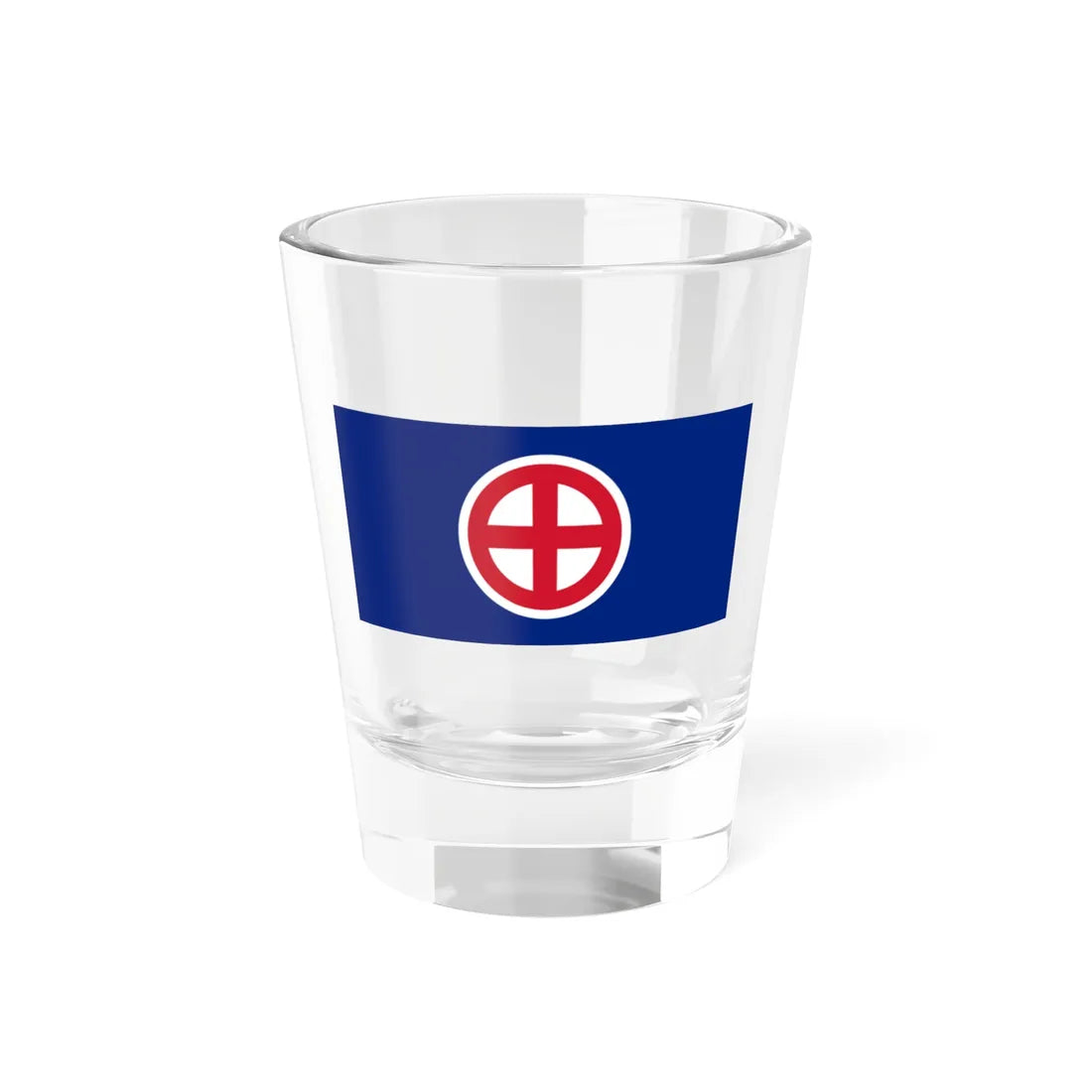Flag of the British Movement (United Kingdom) Shot Glass 1.5oz 1.5oz - Go Mug Yourself