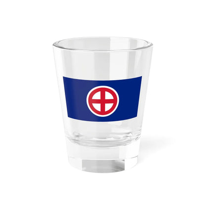 Flag of the British Movement (United Kingdom) Shot Glass 1.5oz 1.5oz - Go Mug Yourself
