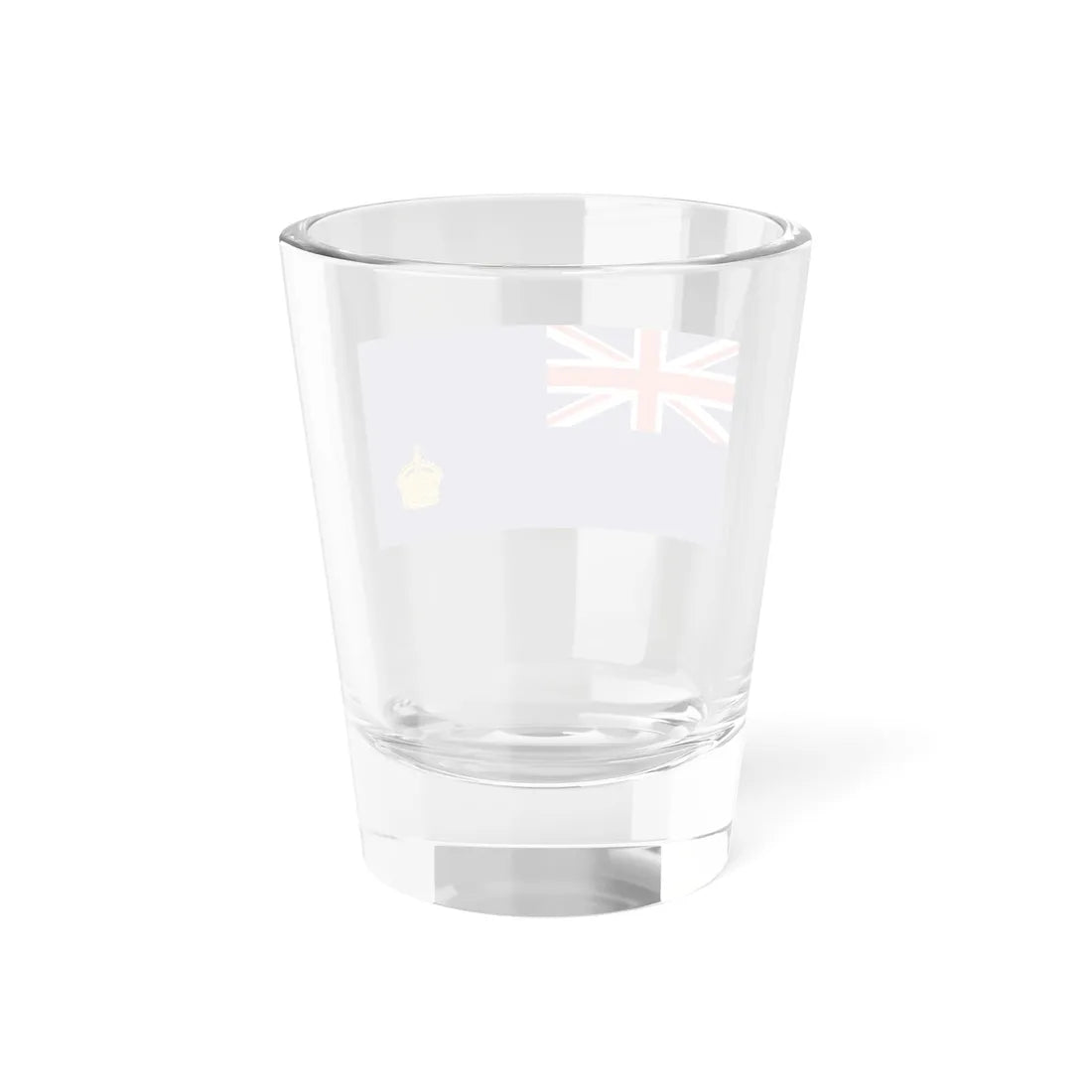 Flag of the British Straits Settlements 1868-1877 (Malaysia) Shot Glass 1.5oz - Go Mug Yourself