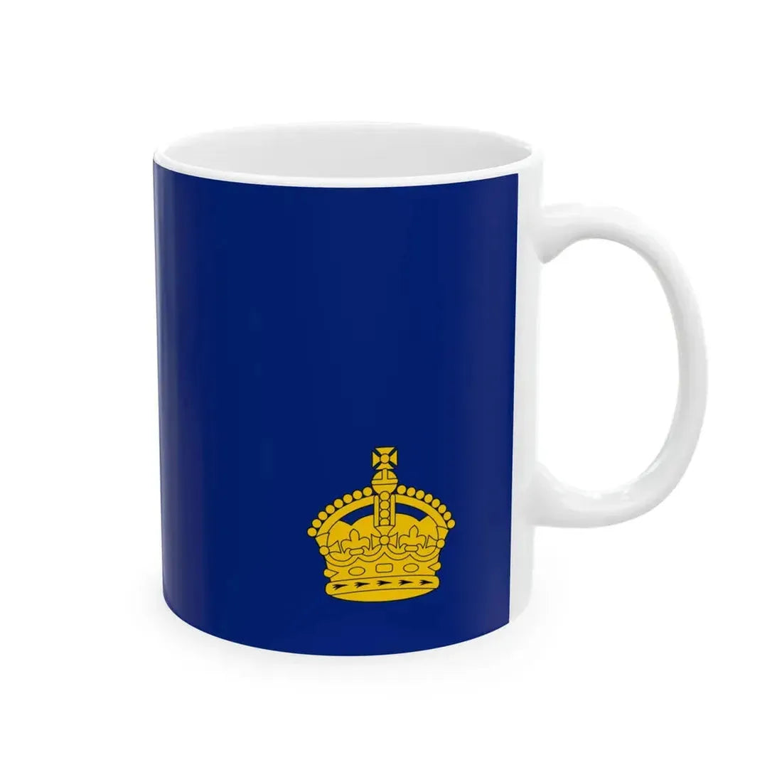 Flag of the British Straits Settlements 1868-1877 (Malaysia) White Coffee Mug - Go Mug Yourself