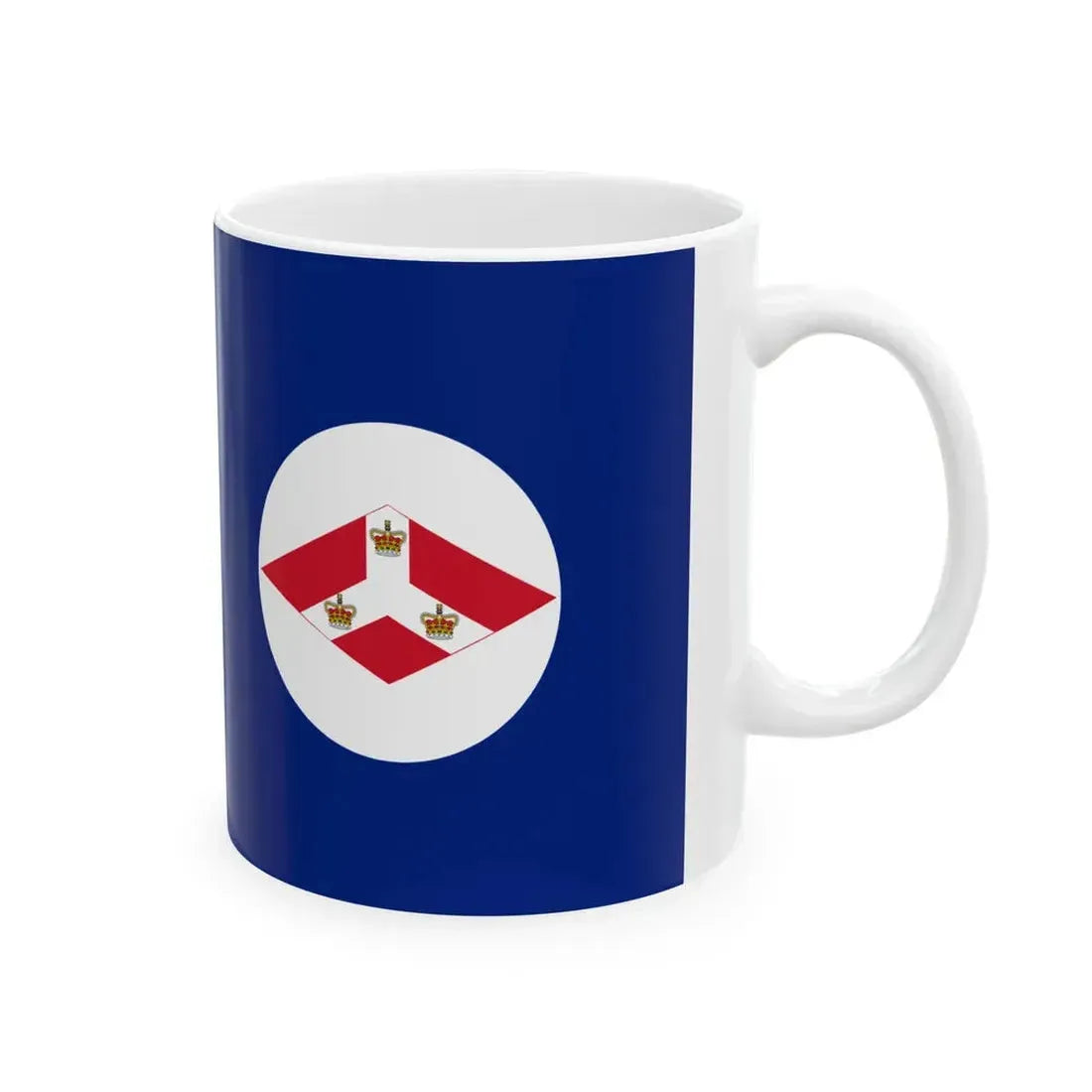 Flag of the British Straits Settlements 1874-1904 (Malaysia) White Coffee Mug - Go Mug Yourself