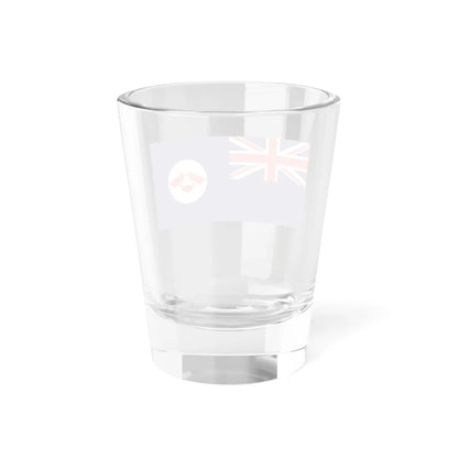 Flag of the British Straits Settlements 1904-1925 (Malaysia) Shot Glass 1.5oz - Go Mug Yourself