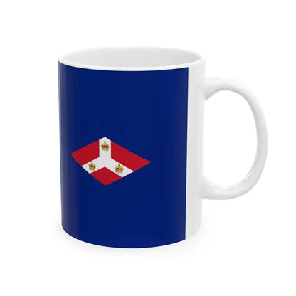 Flag of the British Straits Settlements 1925-1946 (Malaysia) White Coffee Mug - Go Mug Yourself
