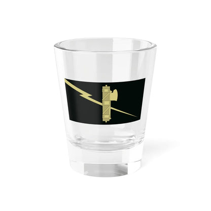 Flag of the British Union of Fascists alternate (United Kingdom) Shot Glass 1.5oz 1.5oz - Go Mug Yourself