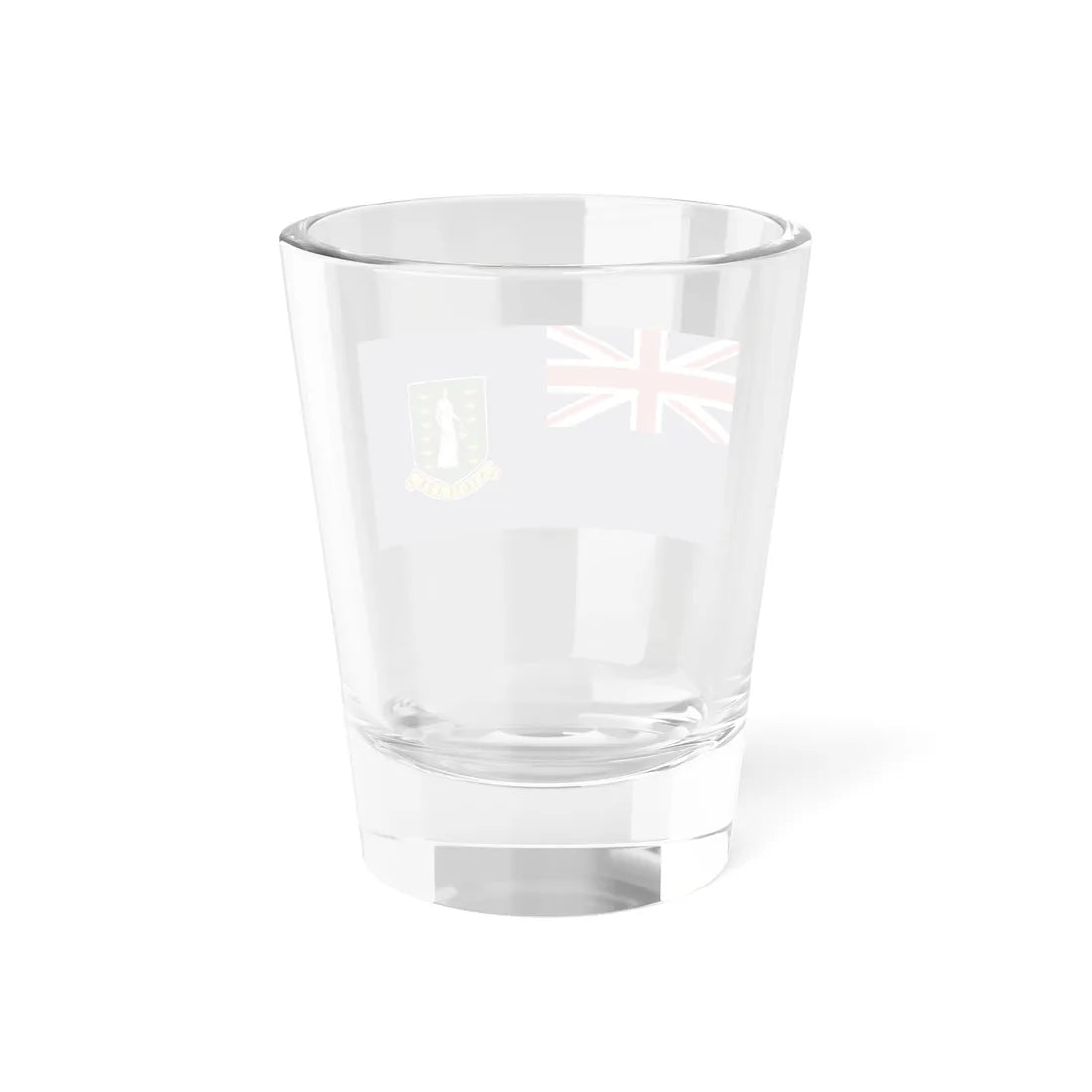 Flag of the British Virgin Islands (United Kingdom) Shot Glass 1.5oz - Go Mug Yourself