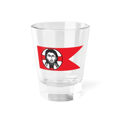 Flag of the Brotherhood party (Ukraine) Shot Glass 1.5oz 1.5oz - Go Mug Yourself