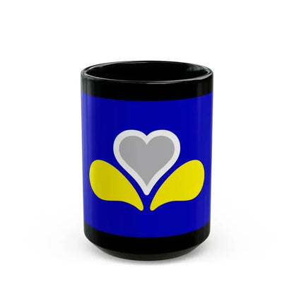 Flag of the Brussels Capital Region 2 Belgium - Black Coffee Mug 15oz - Go Mug Yourself