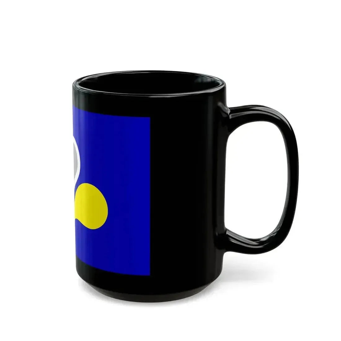 Flag of the Brussels Capital Region 2 Belgium - Black Coffee Mug - Go Mug Yourself