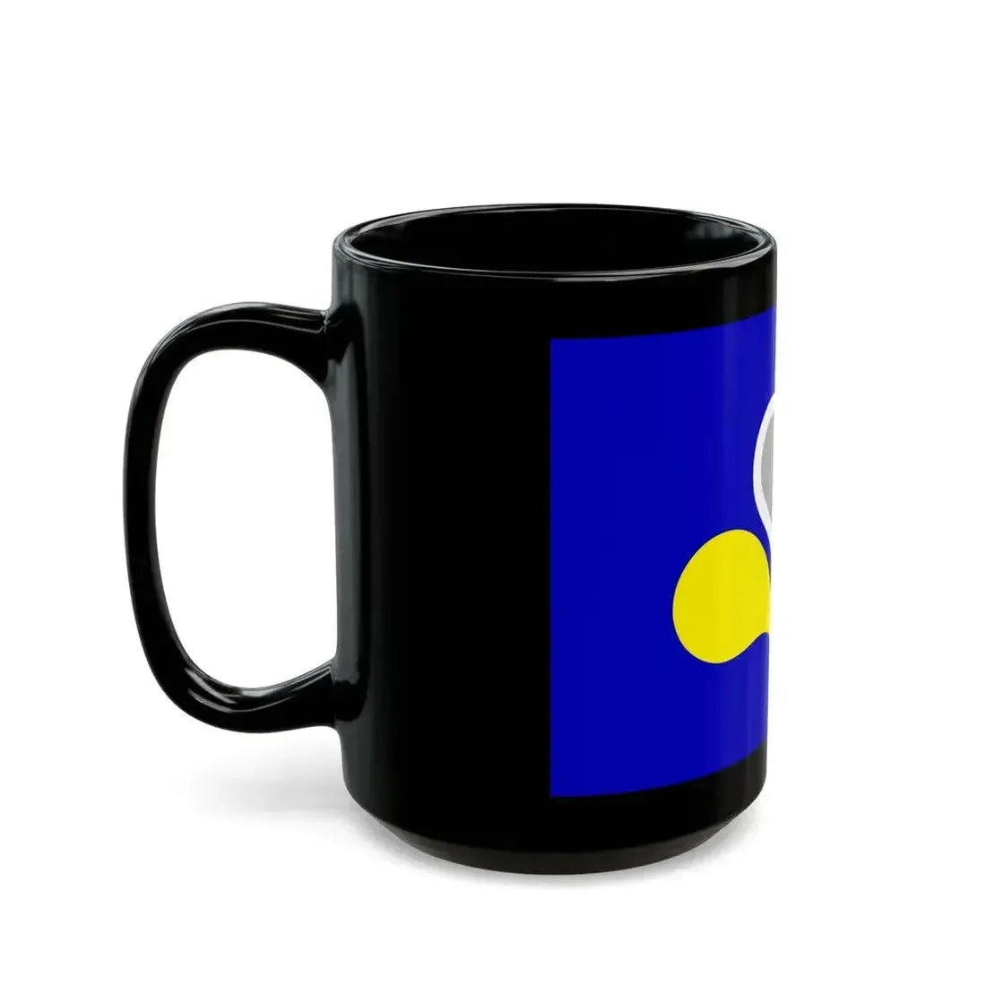 Flag of the Brussels Capital Region 2 Belgium - Black Coffee Mug - Go Mug Yourself