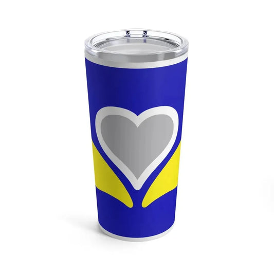 Flag of the Brussels Capital Region 2 Belgium - Tumbler 20oz 20oz - Go Mug Yourself