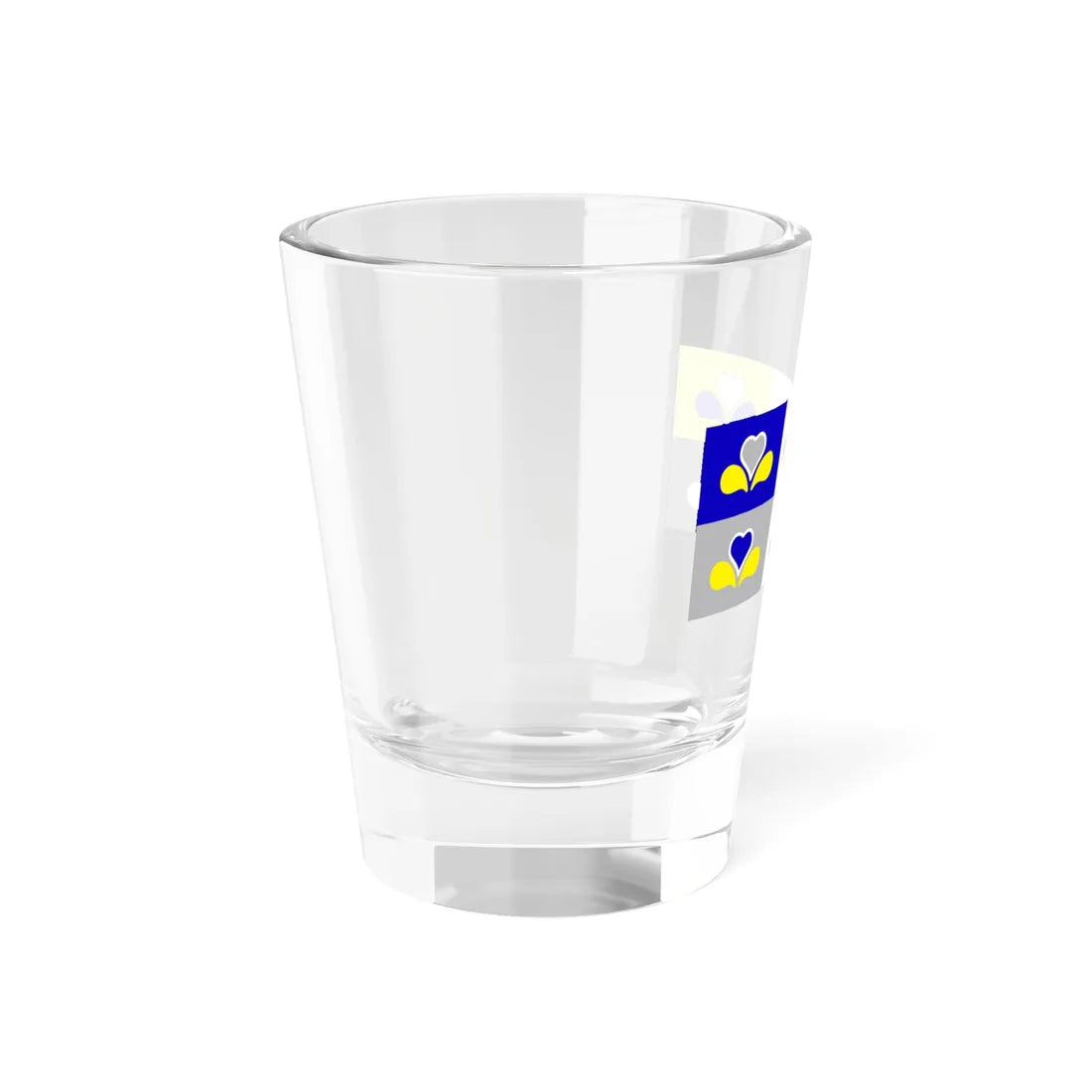 Flag of the Brussels-Capital Region all Variants (Belgium) Shot Glass 1.5oz - Go Mug Yourself