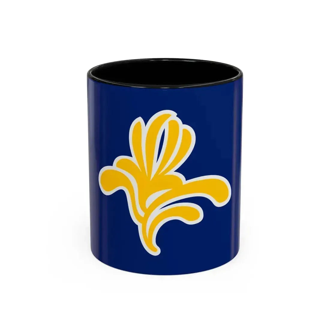 Flag of the Brussels Capital Region Belgium - Accent Coffee Mug 11oz Black - Go Mug Yourself