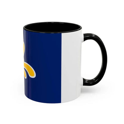 Flag of the Brussels Capital Region Belgium - Accent Coffee Mug - Go Mug Yourself