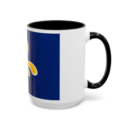 Flag of the Brussels Capital Region Belgium - Accent Coffee Mug - Go Mug Yourself