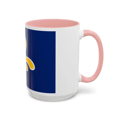 Flag of the Brussels Capital Region Belgium - Accent Coffee Mug - Go Mug Yourself