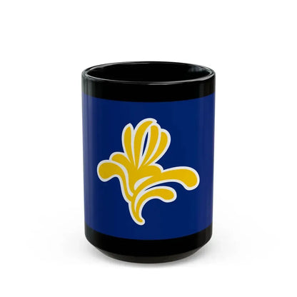Flag of the Brussels Capital Region Belgium - Black Coffee Mug 15oz - Go Mug Yourself