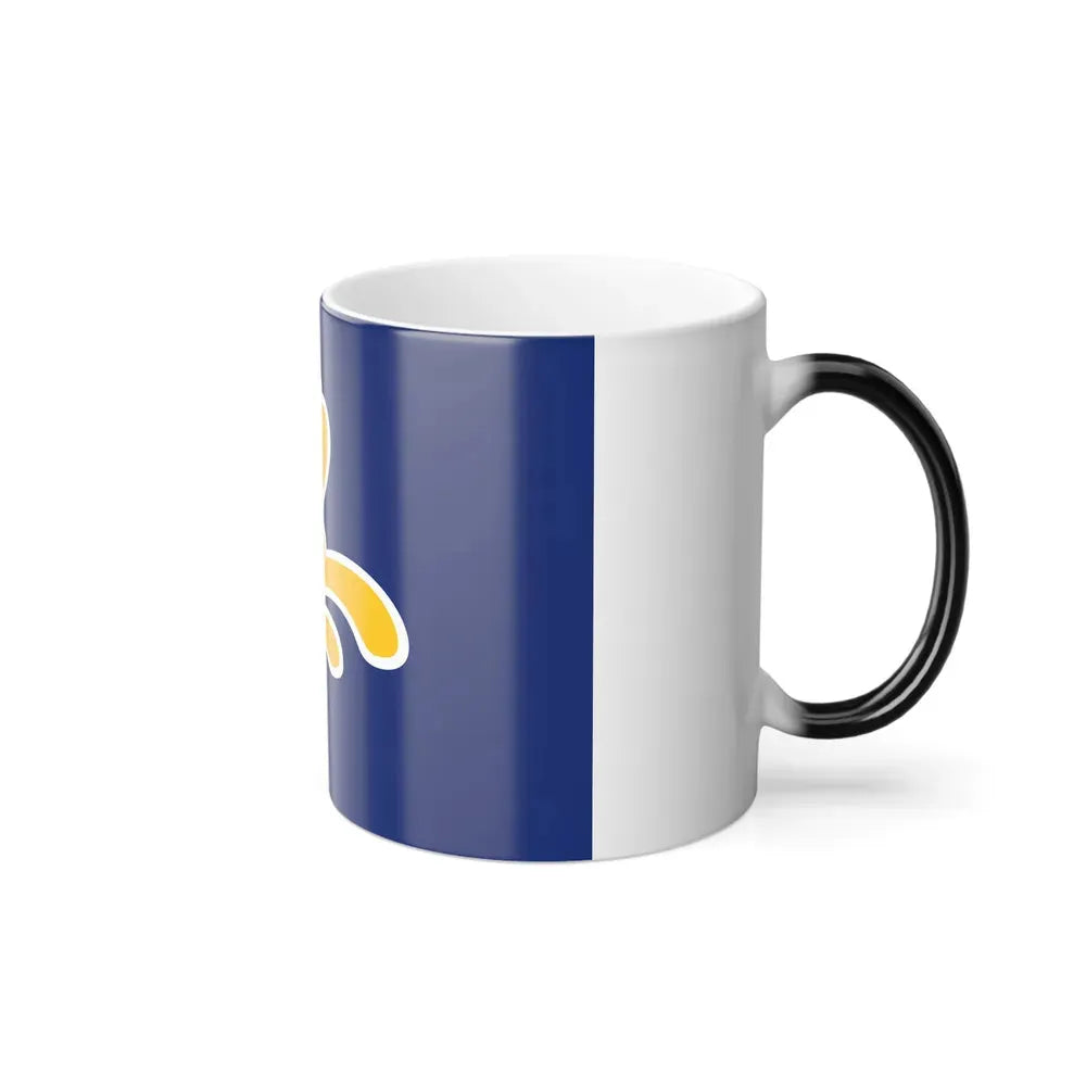 Flag of the Brussels Capital Region Belgium - Color Changing Coffee Mug - Go Mug Yourself