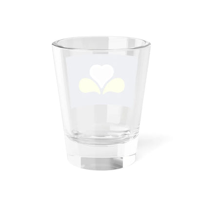 Flag of the Brussels-Capital Region (Belgium) Shot Glass 1.5oz - Go Mug Yourself