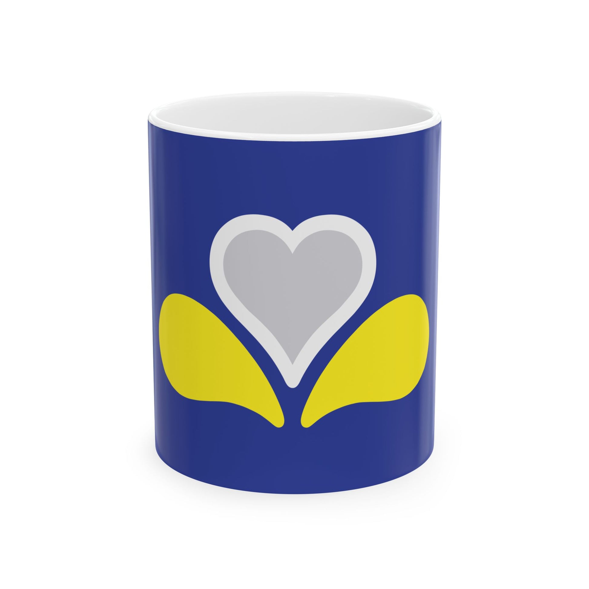 Flag of the Brussels-Capital Region (Belgium) White Coffee Mug-11oz-Go Mug Yourself