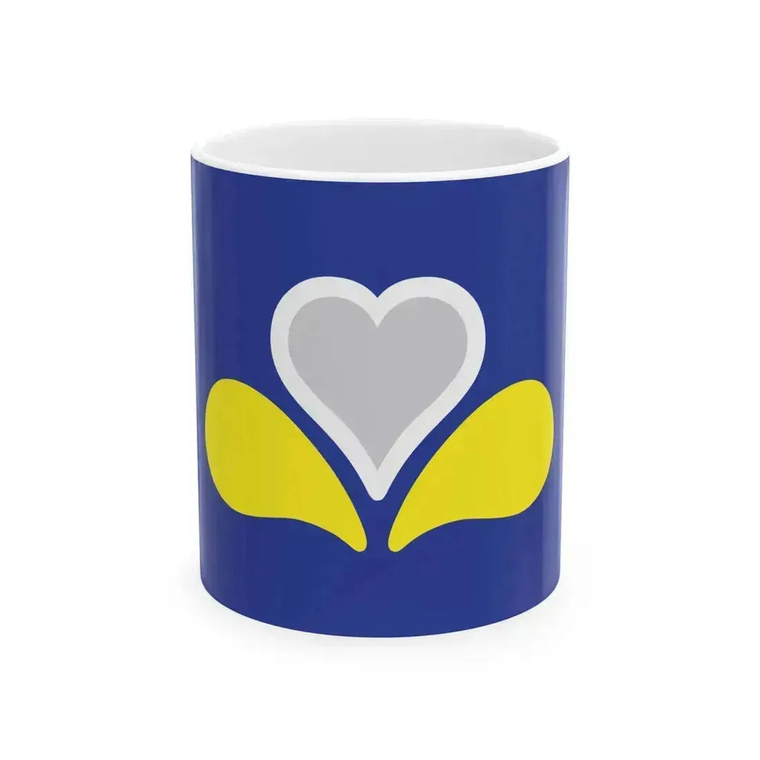 Flag of the Brussels-Capital Region (Belgium) White Coffee Mug 11oz - Go Mug Yourself