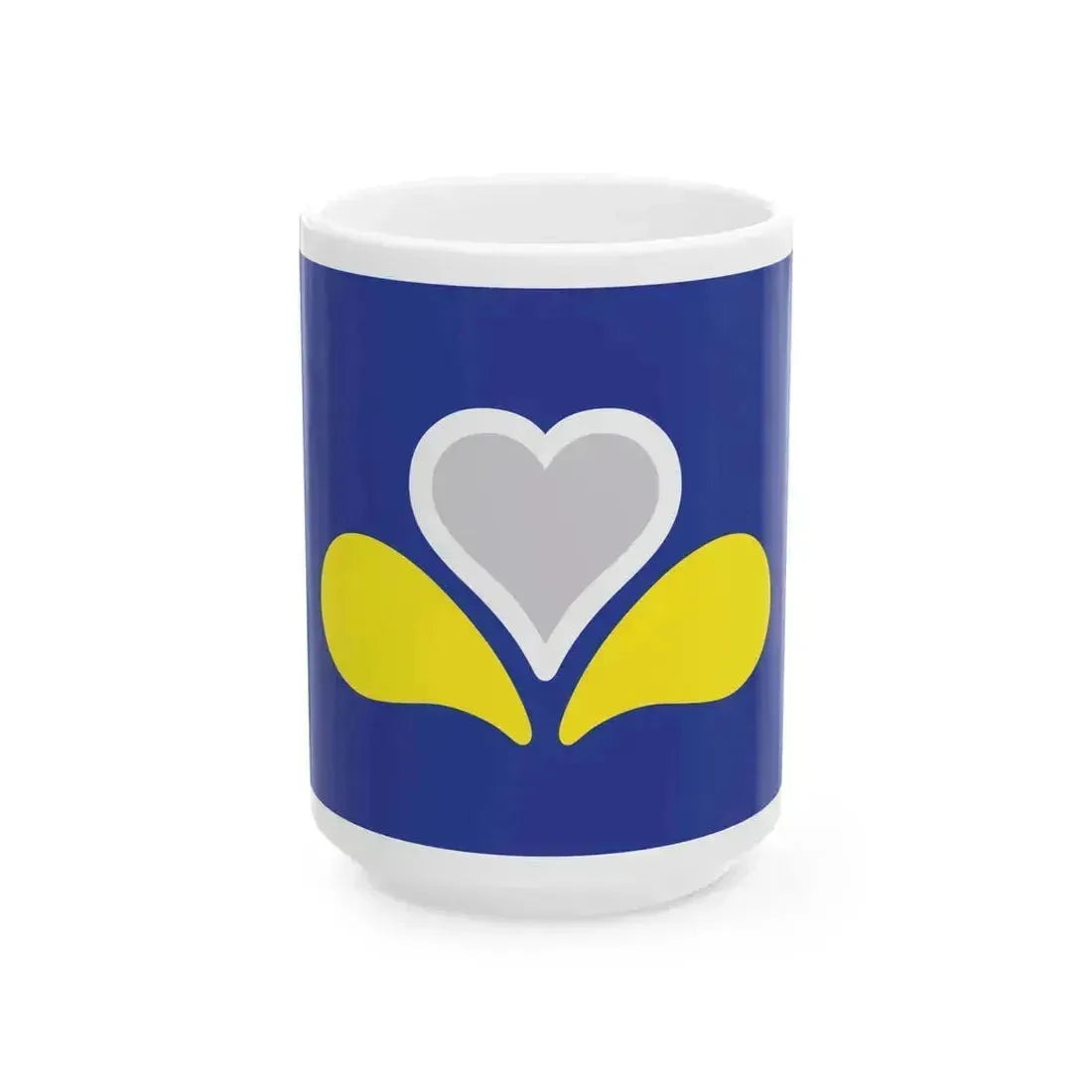 Flag of the Brussels-Capital Region (Belgium) White Coffee Mug 15oz - Go Mug Yourself