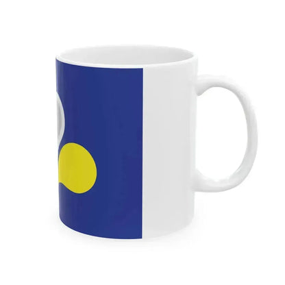 Flag of the Brussels-Capital Region (Belgium) White Coffee Mug - Go Mug Yourself