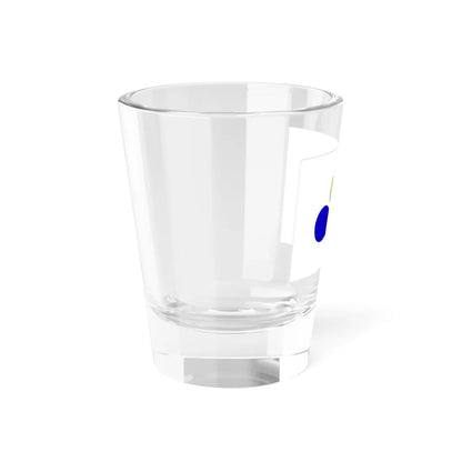 Flag of the Brussels-Capital Region Variant 2 (Belgium) Shot Glass 1.5oz - Go Mug Yourself