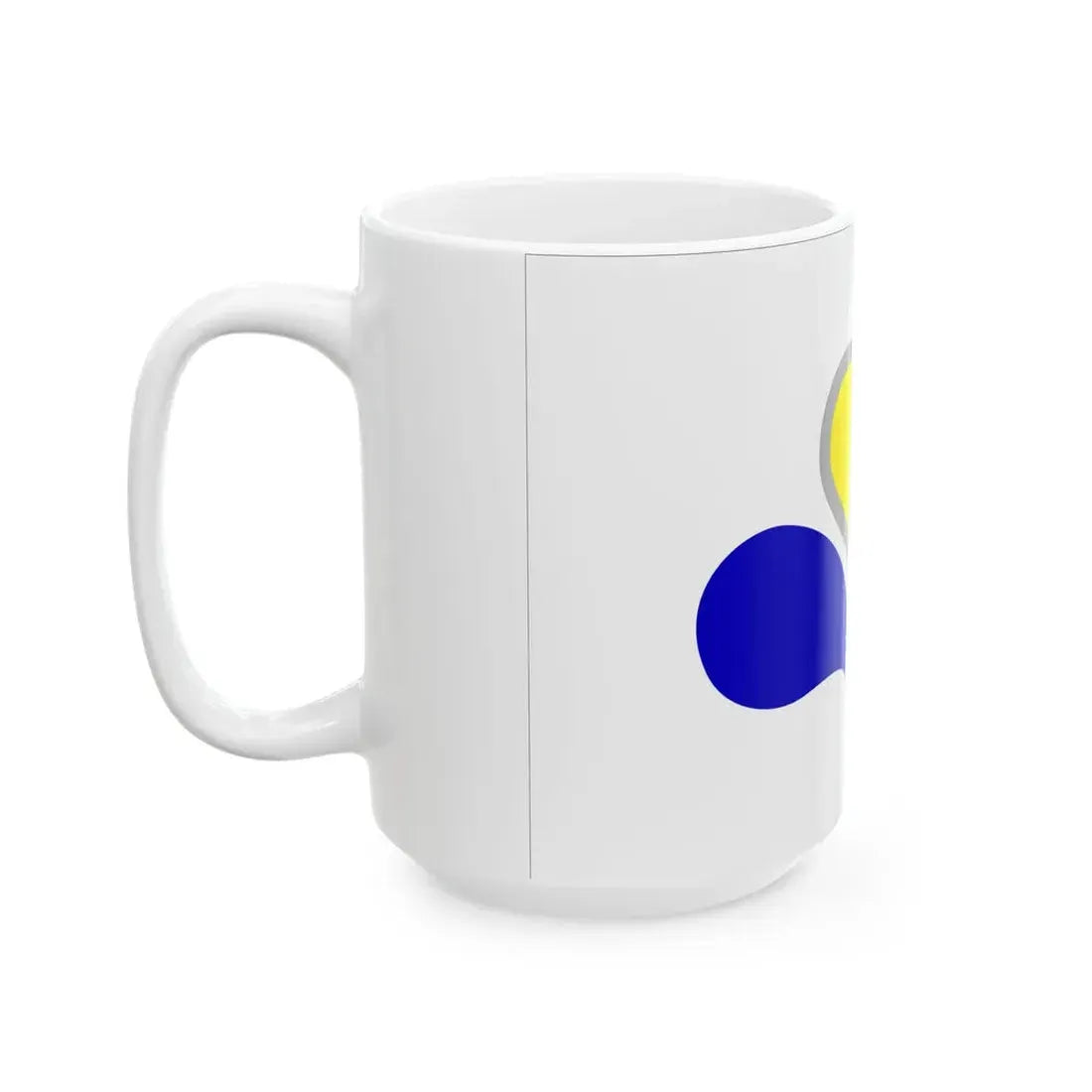 Flag of the Brussels-Capital Region Variant 2 (Belgium) White Coffee Mug - Go Mug Yourself