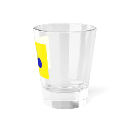 Flag of the Brussels-Capital Region Variant 3 (Belgium) Shot Glass 1.5oz - Go Mug Yourself