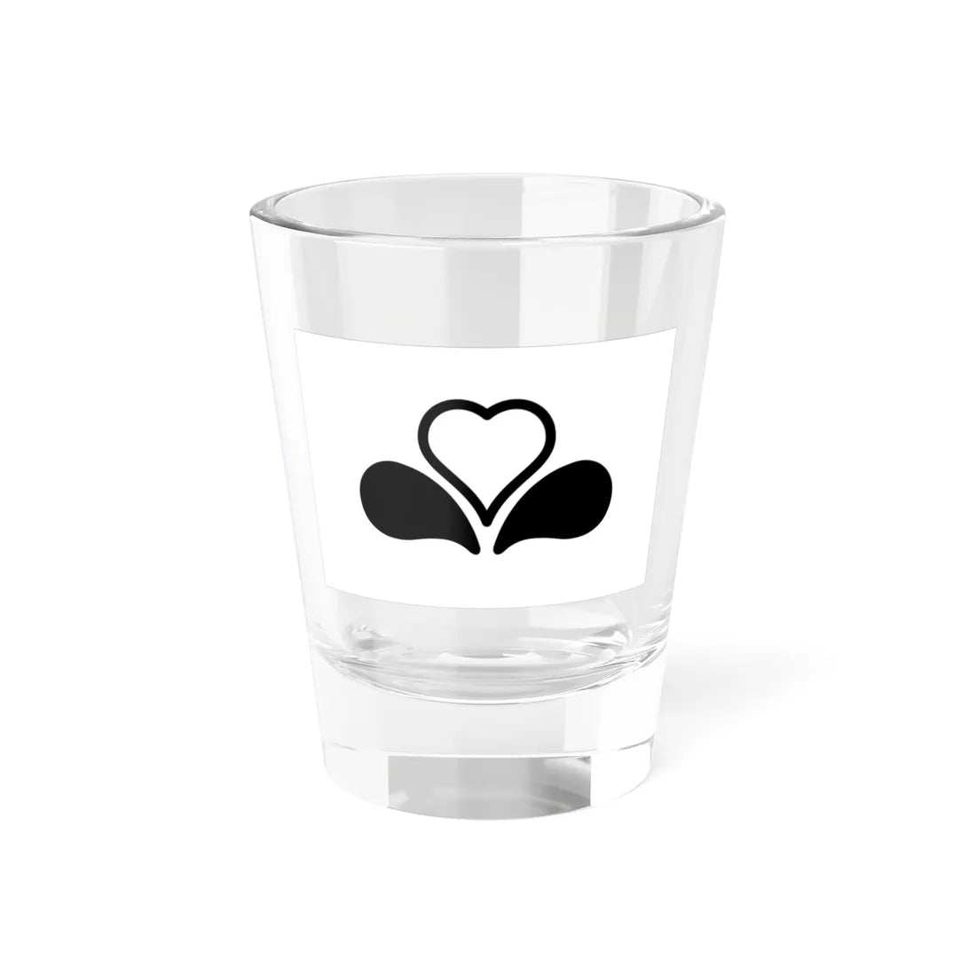 Flag of the Brussels-Capital Region Variant 5 (Belgium) Shot Glass 1.5oz 1.5oz - Go Mug Yourself