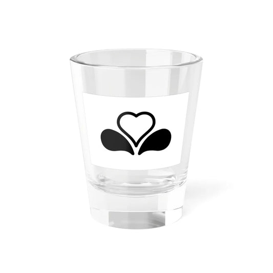 Flag of the Brussels-Capital Region Variant 5 (Belgium) Shot Glass 1.5oz 1.5oz - Go Mug Yourself