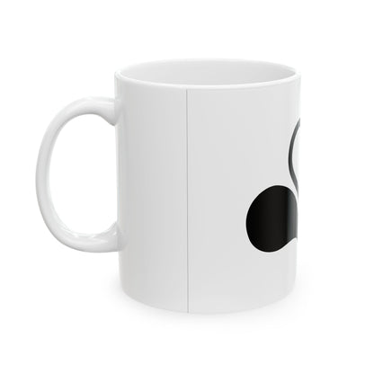 Flag of the Brussels-Capital Region Variant 5 (Belgium) White Coffee Mug-Go Mug Yourself