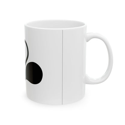 Flag of the Brussels-Capital Region Variant 5 (Belgium) White Coffee Mug-Go Mug Yourself