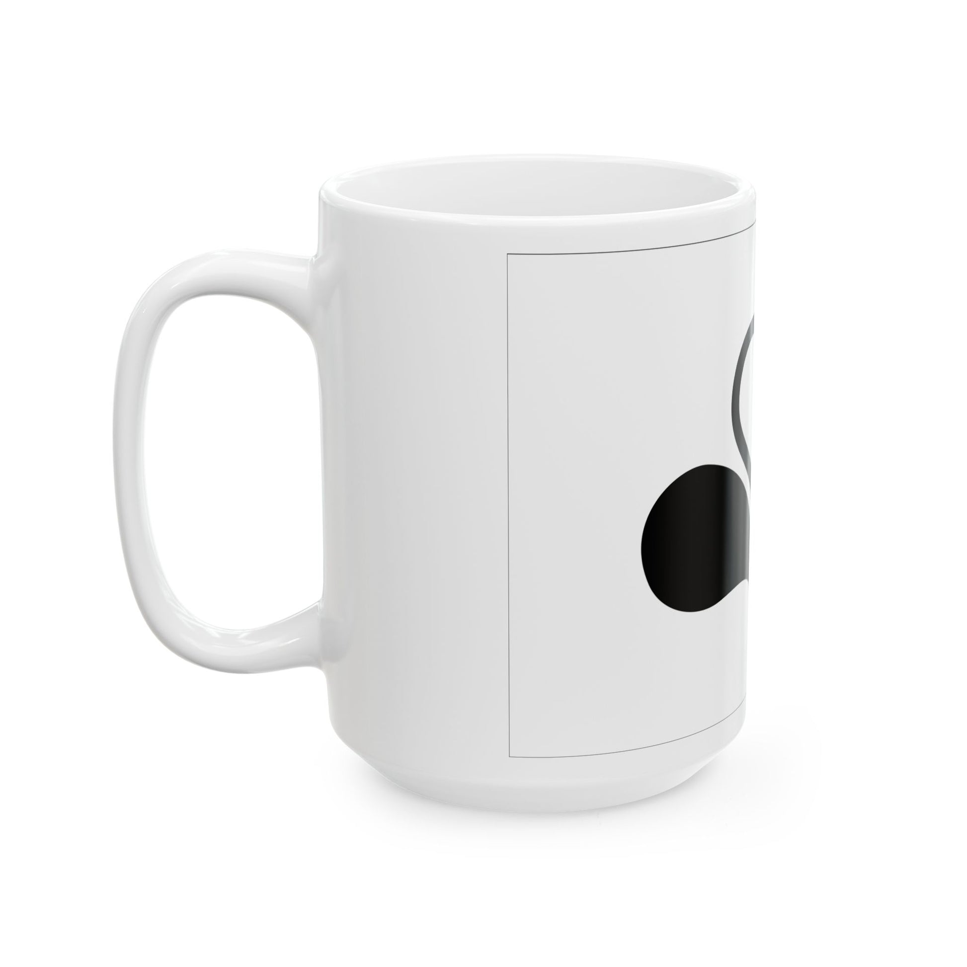 Flag of the Brussels-Capital Region Variant 5 (Belgium) White Coffee Mug-Go Mug Yourself