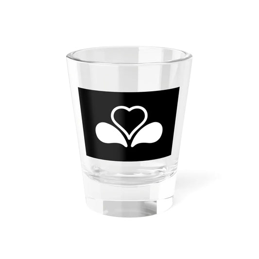 Flag of the Brussels-Capital Region Variant 6 (Belgium) Shot Glass 1.5oz 1.5oz - Go Mug Yourself