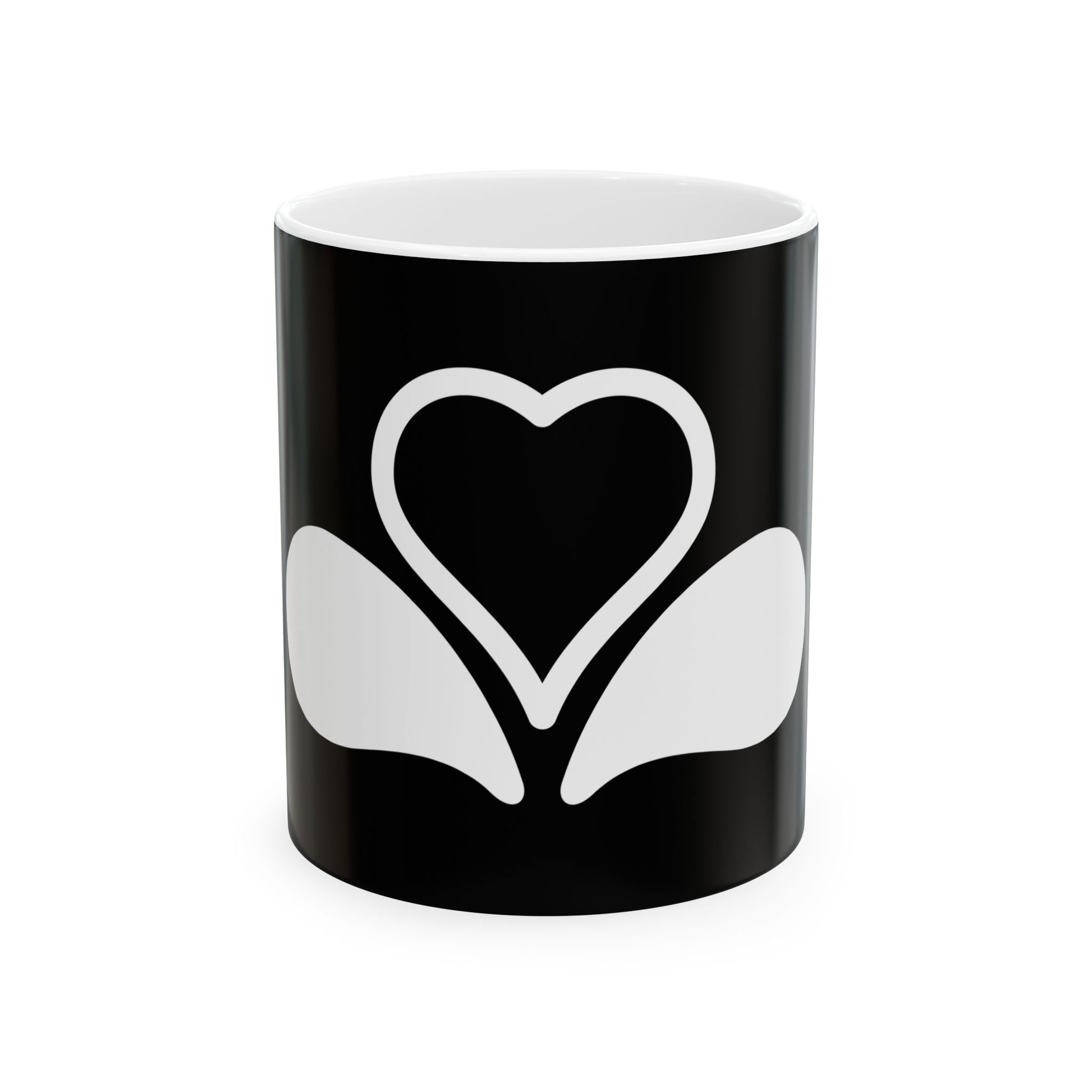 Flag of the Brussels-Capital Region Variant 6 (Belgium) White Coffee Mug-11oz-Go Mug Yourself