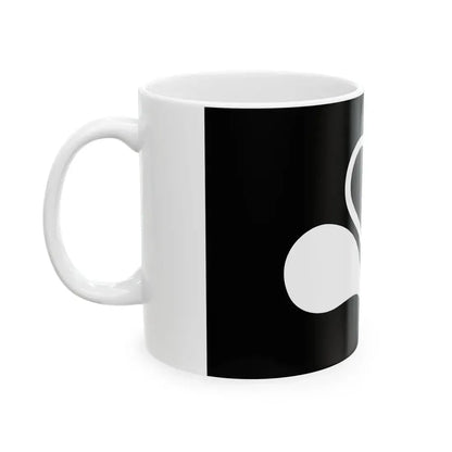 Flag of the Brussels-Capital Region Variant 6 (Belgium) White Coffee Mug - Go Mug Yourself